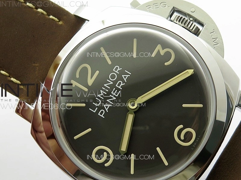 PAM663 HWF 1:1 Best Edition on Brown Leather Strap P.3000 Super Clone